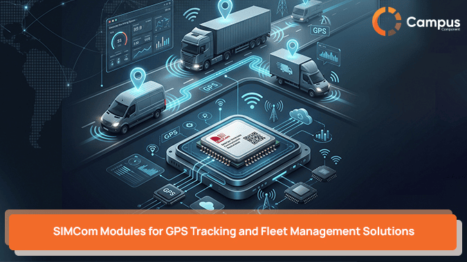 SIMCom Modules for GPS Tracking and Fleet Management Solutions